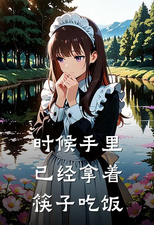 时候手里已经拿着筷子吃饭