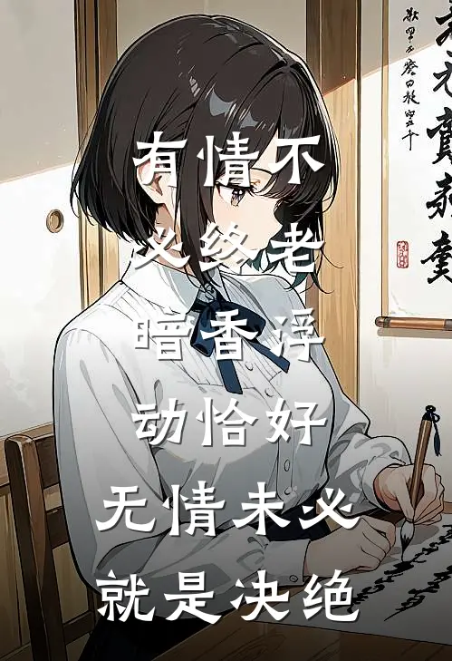 有情不必终老,暗香浮动恰好,无情未必就是决绝