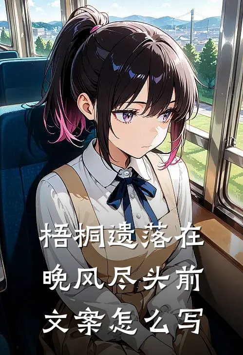 梧桐遗落在晚风尽头前文案怎么写
