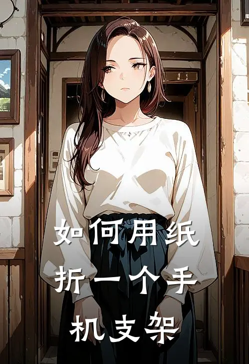 如何用纸折一个手机支架