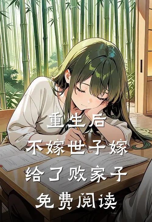 重生后,不嫁世子嫁给了败家子免费阅读